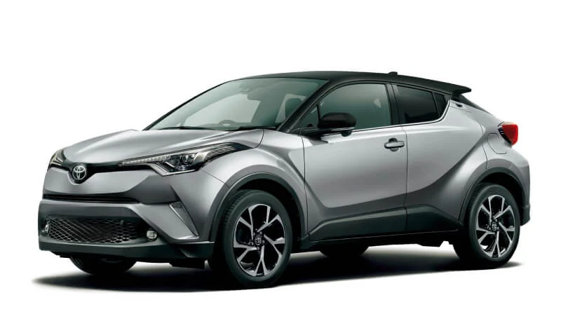 Toyota C-HR Hybrid (Automatisk, 1.8 L Bensin, 5 Seter)