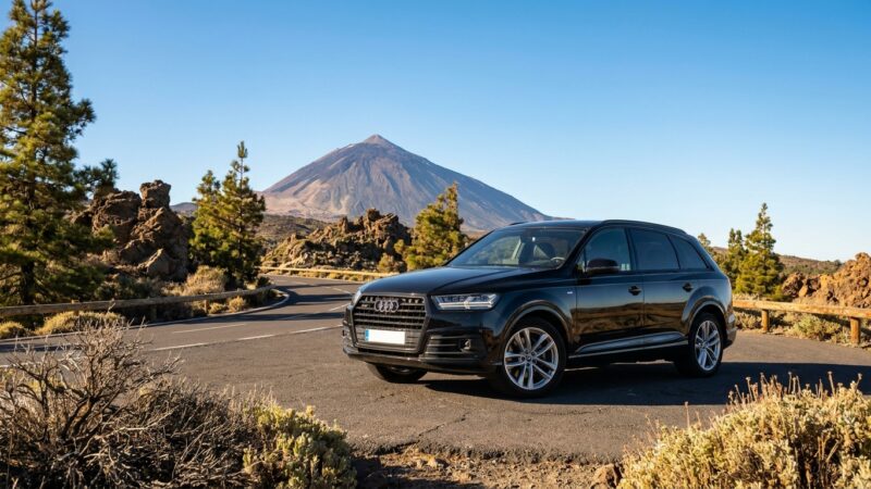 Kjøre Audi Q7 på Tenerife: En ekte veitest
