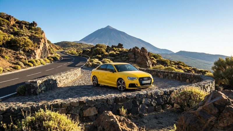 Audi RS 3 Kjøreanmeldelse: Test av hot hatchen på Tenerife