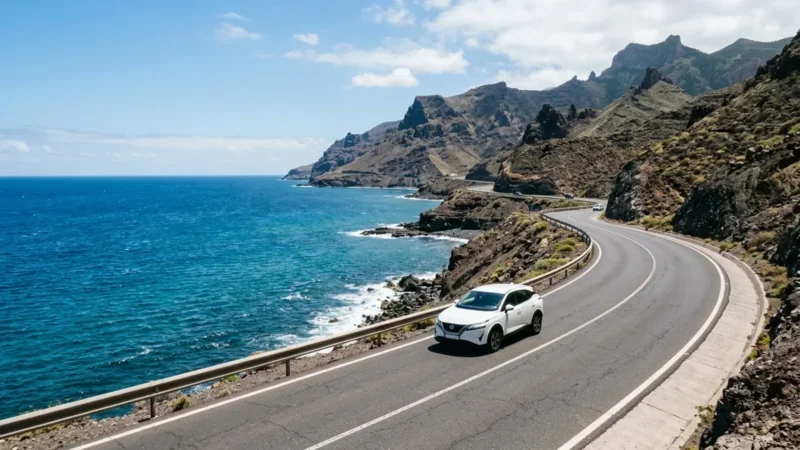 Bilutleiedepositum og egenandel på Tenerife forklart (og hvordan du betaler null)