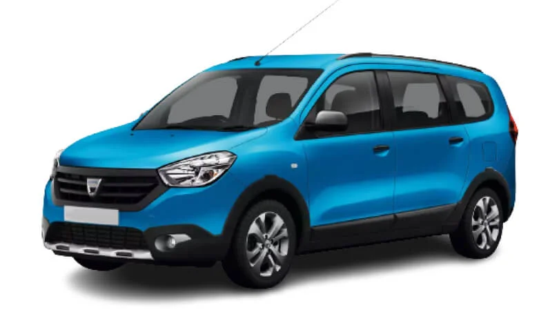 Dacia Lodgy (Manuell, 1.6 L Bensin, 7 Seter)