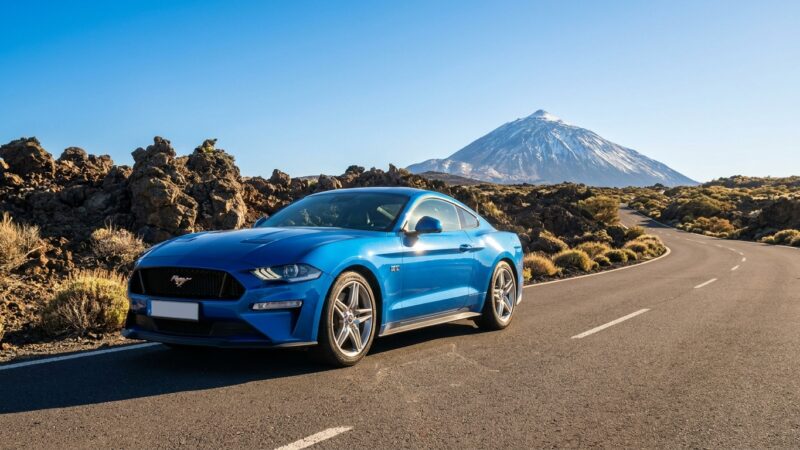 Ford Mustang kjøreanmeldelse på Tenerife: På veien