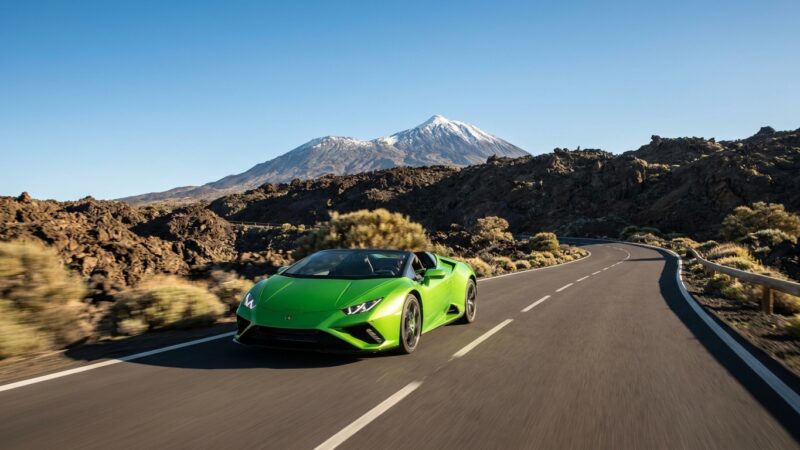 Lamborghini Huracan EVO Spyder Tenerife Kjøreomtale
