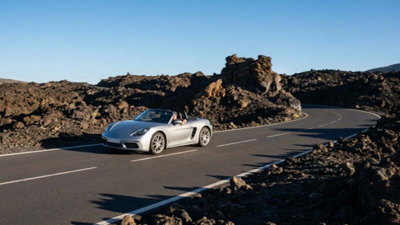 Porsche 718 Boxster Kjøreanmeldelse på Tenerife