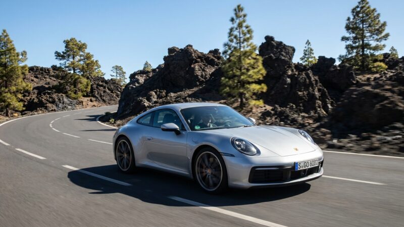 Porsche 911 Carrera 4S Kjøreanmeldelse på Tenerife