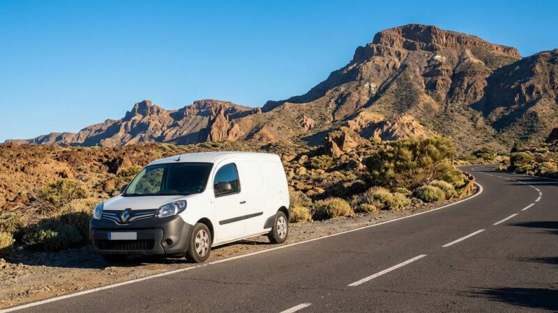 Kjøreanmeldelse av Renault Kangoo på Tenerife