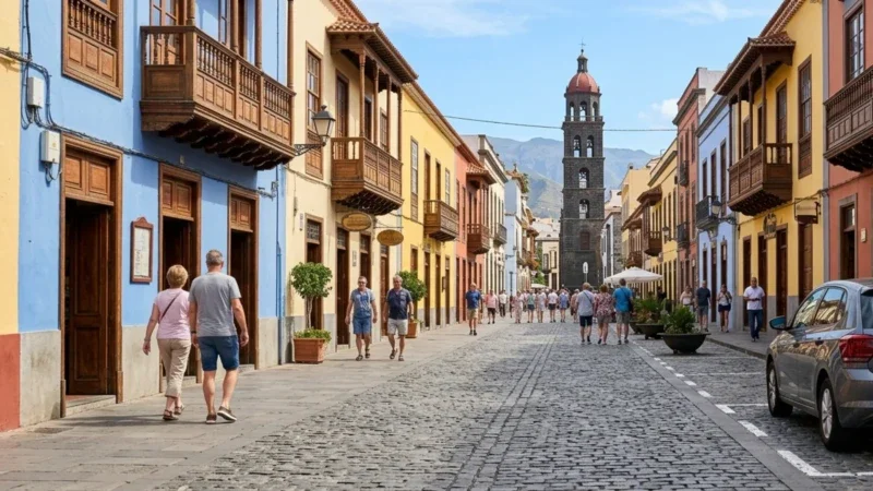 San Cristobal de La Laguna: Dagstur med bil til Tenerifes UNESCO-gamleby