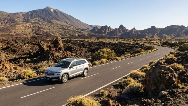 Skoda Kodiaq på Tenerife: Vår kjøretest